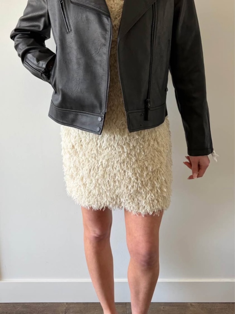 NWT Monk & Lou leather jacket - Size M - Picture 4 of 4
